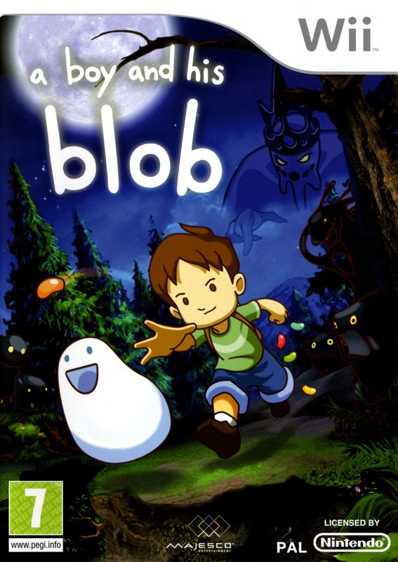 A Boy And His Blob Retro Collection box art for Playstation 4